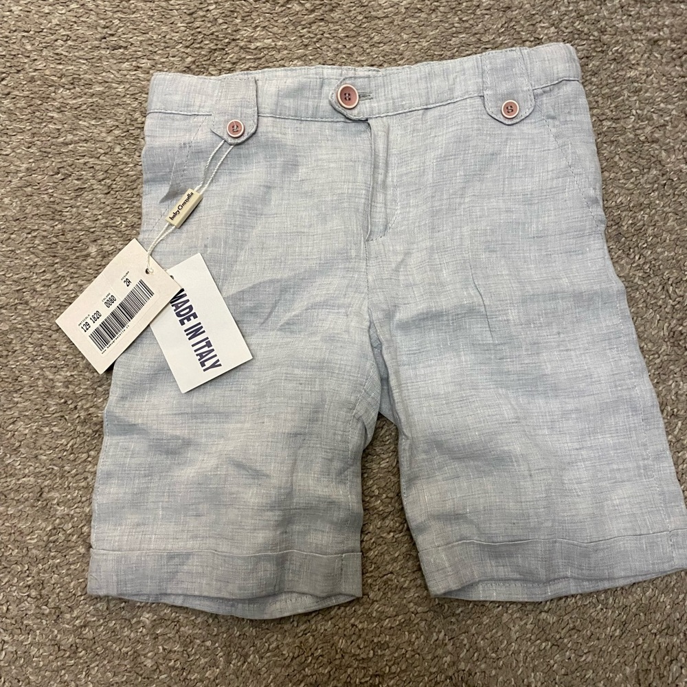 Baby graziella boy linen shirts 2T